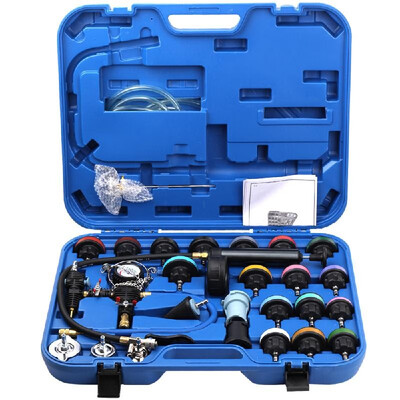 

28pcs Universal Radiator Pressure Tester Vacuum Type Cooling System Test Detector Kits