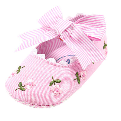 

Baby Girl Embroidery Flower Fashion Toddler First Walkers Kid Shoes