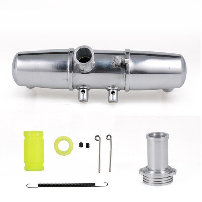

RC Car Exhaust Pipe Exhaust Joint Tubing for 18 HSP HPI Redcat SAVAGE59-46 RC Car Nitro Gas Engine