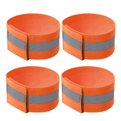 

Reflective Bands for Wrist Arm Ankle Leg High Visibility Reflective Running Gear Safety Riding Belt Wrist Leg Straps for Men&W
