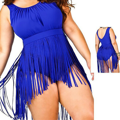 

Roseonmyhand Women Plus Size Bikini Set Swimwear Push-Up Padded Bra Swimsuit