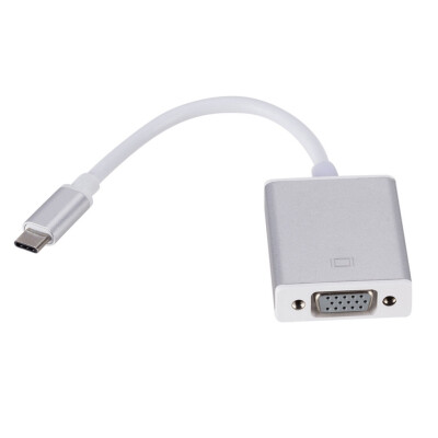 

〖Follure〗Type-C USB 31 Male To VGA Female Converter Cable For Chromebook Adapter