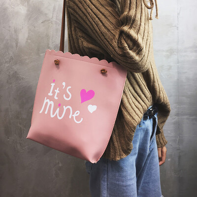 

Tailored Unisex Fashion Casual Print Letter Handbag Shoulder Bag Tote Zipper Bag