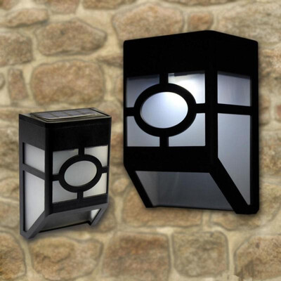 

Solar fence light 2LED wall light