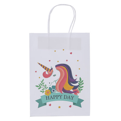 

Unicorn \ Flamingo Gift Paper Bags Cartoon Candy Bag