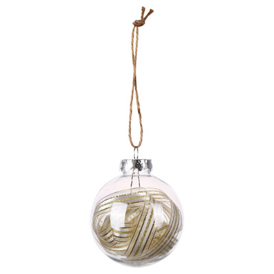 

Christmas Gift Transparent Ball Shape Letters Decoration Christmas Tree Pendant Set New Year Ornaments
