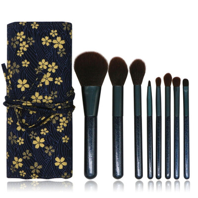 

〖Follure〗8 Pcs Make Up Tool Eye Brush Eyeshadow Eyeliner Nose Smoky Eyebrow Comestic Set