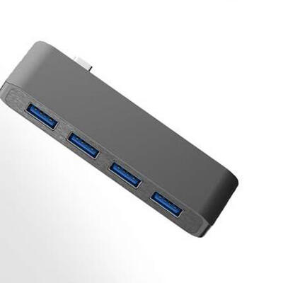 

T4 Compact 4-in-1 USB-C Hub Portable USB31 Type-C To USB30 Converter Adapter