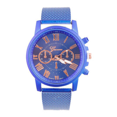 

Geneva Fashion Simple Women Watch Luxury Roman Numerals Quartz Watches Gift
