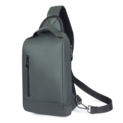 

Tailored Mens Large Capacity Chest Bag Casual Waterproof Shoulder Bag Diagonal Package