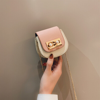 

Qiao Bani 2019 new European&American style fashion simple chain bag mini loaded cute shoulder diagonal trend handbags