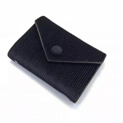 

Corduroy Credit Card Holder Fashionable Elegant Solid Color ID Business Card Case Purse Wallet For Men Women – 20 Slots