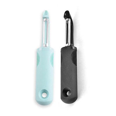 

Rubber Anti-Slip Handle Peeler Fruit Vegetable Cutter Paring Peeling Knife