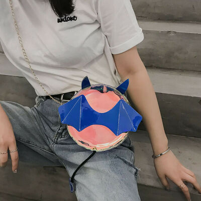 

New Style Women Handbag Girls Shoulder Bag PVC Clear Transparent Zipper Purse Tote Bag With Chains Colorful Fashion Hot 2019