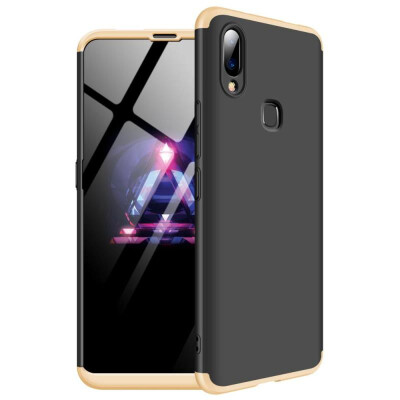 

MOONCASE Vivo Nex A Rear Fingerprint Three-Segment All-Inclusive Shield - Black Gold