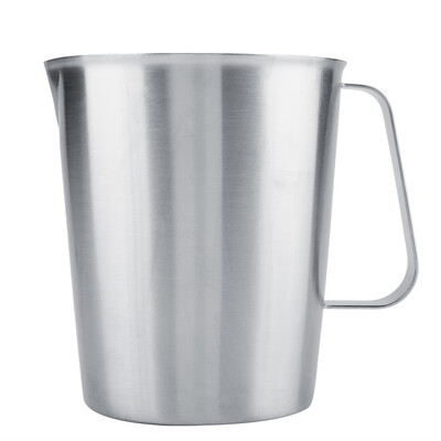 

Greensen2000ml Large Stainless Steel Measuring Cup Mug Milk Frothing Pitcher Jug for Latte Coffee Art