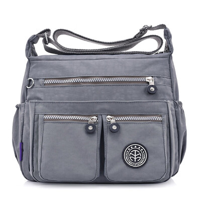

Nylon bag diagonal backpack for middle-aged&elderly mothers leisure Messenger bag large canvas Oxford cloth bag