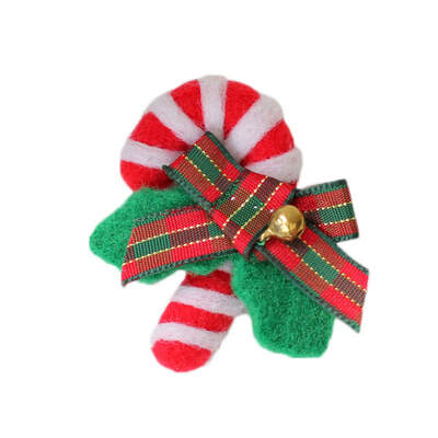 

Christmas Brooch Wool Felt Kit Handmade Material DIY Package Wreath Santa Claus Christmas Tree Pattern Brooch Felting Crafts