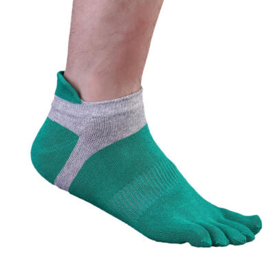 

1 Pair Men\s Breathable Low Cut Toe Socks No Show Athletic Five Finger Socks