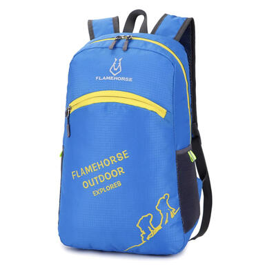 

Outdoor Sport Folding Nylon Backpack Hiking Travel Leisure Unisex Knapsack