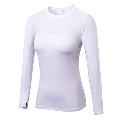 

YUERLIAN Womens Skinny Fitness T-Shirt Quick-drying Long Sleeve 2029 7486