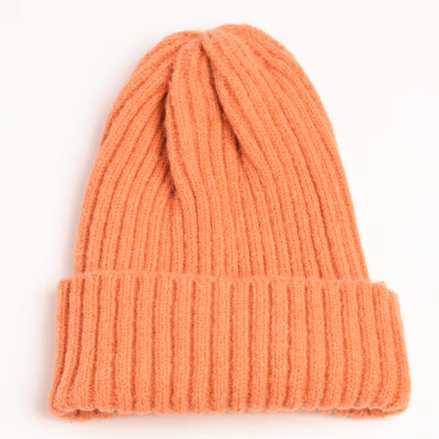 

Korean Hat Female Autumn&Winter Couple Hundreds of Pure Wool Hats Mens Simple Fashion Knitted Hats Student Warm Hat Tide