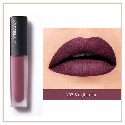 

Waterproof Nude Matte Liquid Lipstick Lip Balm Velvet Glossy Lip Gloss Sexy Red Lip Tint 12 Colors Women Fashion Makeup Gift