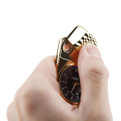 

Greensen USB Rechargable Electric Colorful Watch Lighter Built in LED Light Gift