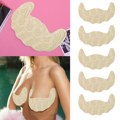 

〖Follure〗Womens Petal Adhesive Push Up Lace Invisible Bra Nipple Stickers Breast Cover