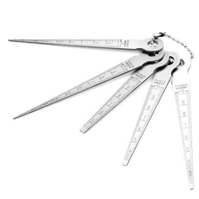 

Greensen 1 Set Stainless Steel Welding Taper Feeler Gauge Rulers Hole Inspection Tool 10mm