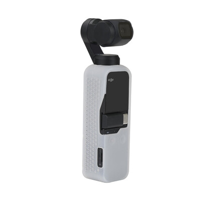 

Tailored Silicon Protector Case Cover Ventilate with Wrist Lanyard For DJI OSMO POCKET
