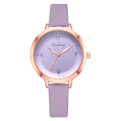 

Korean version of the popular small fresh female student watch wish trendy candy color alloy fashion watch