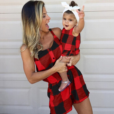 

Family Dress Mother&Daughter Matching Daughter Girl Outfits Clothes Dresses