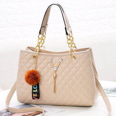 

2019 summer new PU leather fashion trendy handbag elegant shoulder diagonal bag casual handbag