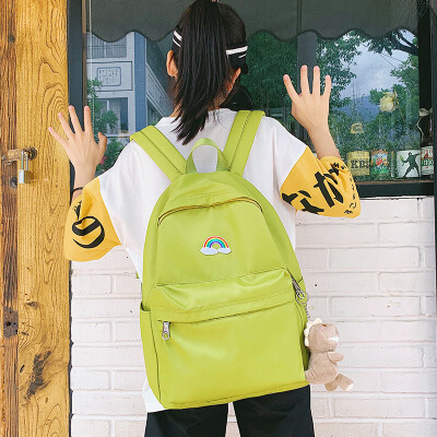 

Ins Super Fire Backpack Female Korean High School Mori Japanese Backpack Female Backpack Large Capacity Small Fresh Cute