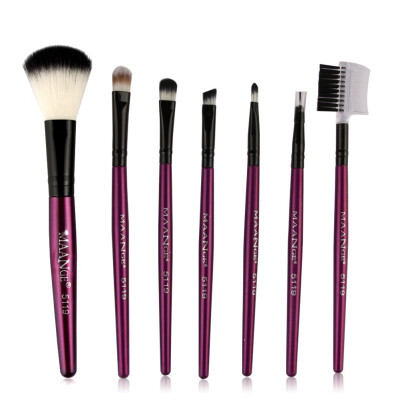 

Toponeto 7pcs Makeup Cosmetic Brushes Eyeshadow Eye Shadow Foundation Blending Brush GD