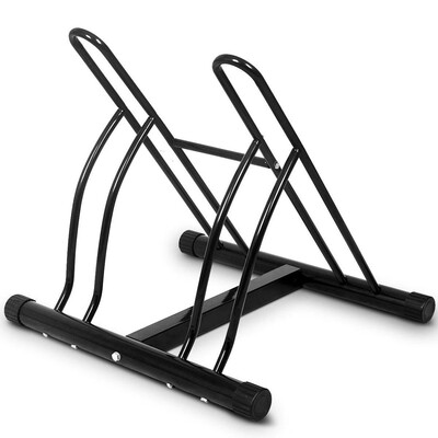 

Bike Stand Cycling Rack Floor Storage Organizer for 2-Bicycle
