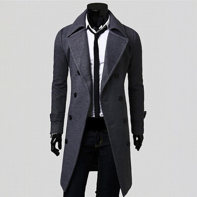 

Male Loose Lapel Collar Long Sleeve Jacket Tops Solid Open Front Cardigan Coat