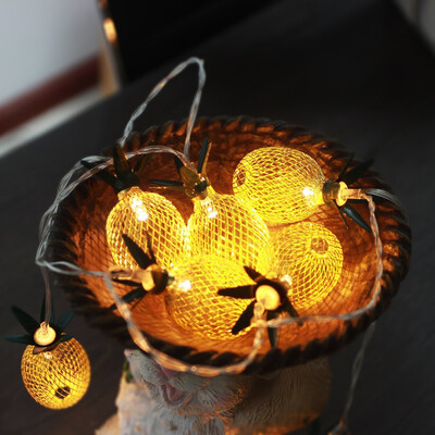 

Pineapple Fruit String Lights Yellow Light New Year Wedding Party LED Light Outdoor Christmas Decoration Lamp