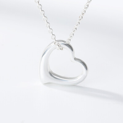 

Elegant Lovely Romantic Gold Heart Necklace for Women Men Pendant Wedding Jewelry Choker Collares Collares De Moda 2019