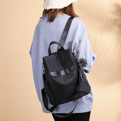 

Tailored Women Backpack Trend Wild Oxford Cloth Bag Large Capacity Travel Backpack