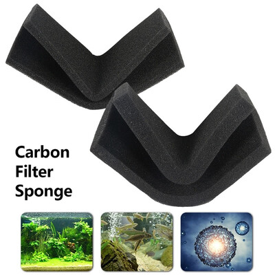 

24cm 50x50cm Black Biological Cotton Filter Foam Pond Aquarium Fish Tank Sponge Pad Accessories