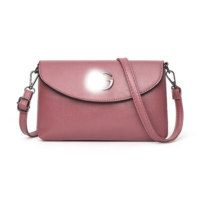 

Bag female 2019 new wave Korean version of the wild Messenger bag chain bag PU leather small female bag shoulder bag personality fashion