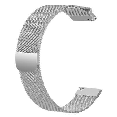 

Metal Magnetic Milanese Loop 18mm Watchband Wrist Strap for Ticwatch C2
