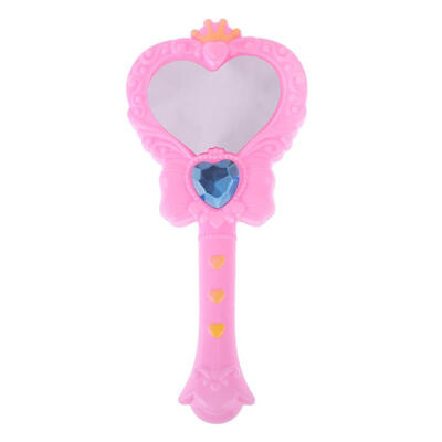 

1pc Doll Accessory Fairy Magic Mirror Plastic Toy Kids Doll Makeup Mirror