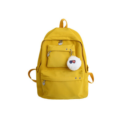 

Schoolbag female college students shoulder bag Korean version of high school Forestry Department simple INS antique feeling young