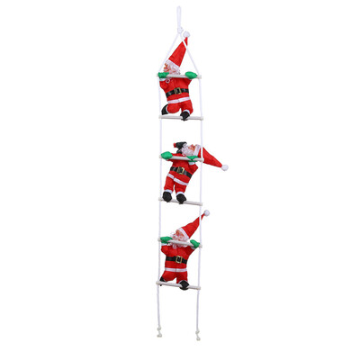 

Tailored Santa Claus on ladder Christmas Decoration Pendant Hanging Decor