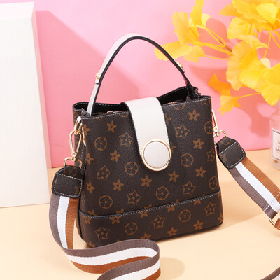 

Summer ladiesbags simple bucket bag spring fashion single shoulder slanting bag