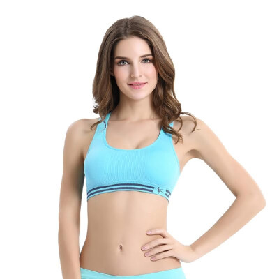 

Fashion Women Sports Gym Bra Push Up Wireless Stretch Seamless Underwear Running Tank Top