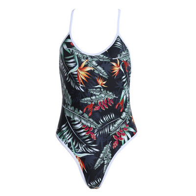 

Women One-Piece Bikini Swimsuit Beachwear Swimwear Padded Monokini Bathing